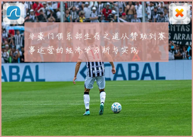 非豪门俱乐部生存之道从赞助到赛事运营的经济学分析与实践